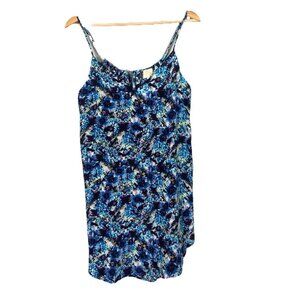 RIELEY COLLECTION 100% Silk Lined Hi-Lo Dress Size XS Cottagecore‎ Fairy Floral